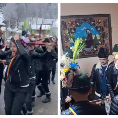 Colindatul junilor la Mărișel, o tradiție de Crăciun plină de bucurie