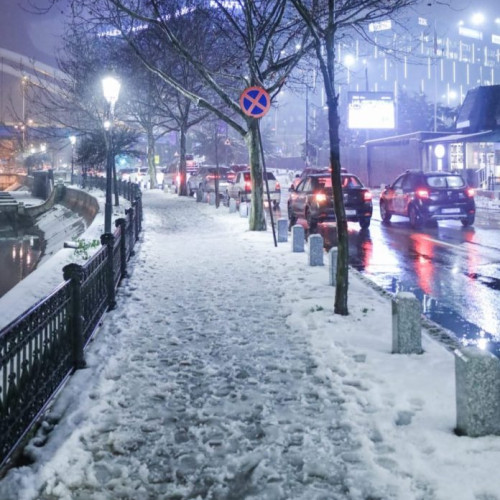 ANM anunță ninsoare și vreme rece în București