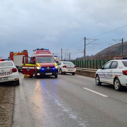 Accident rutier pe DN 14B în Craciunelu de Jos
