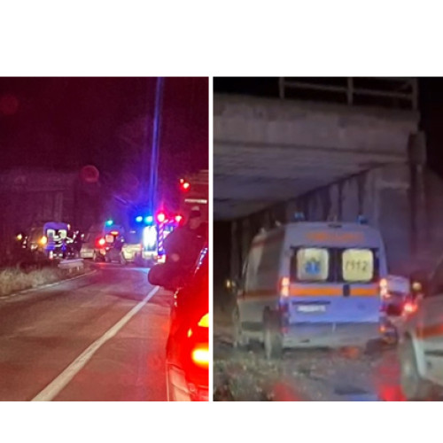 Două autospeciale SAJ și un echipaj SMURD B, intervenție la fața locului