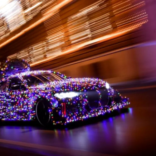 BMW i4 Racing devine sania lui Moș Crăciun la Brașov