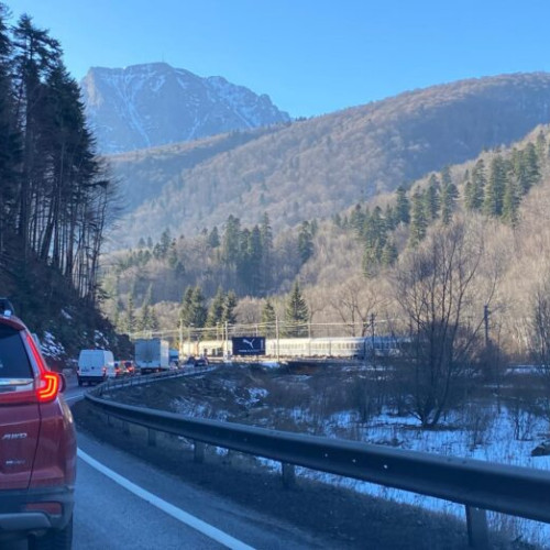 Haos pe Valea Prahovei după Crăciun