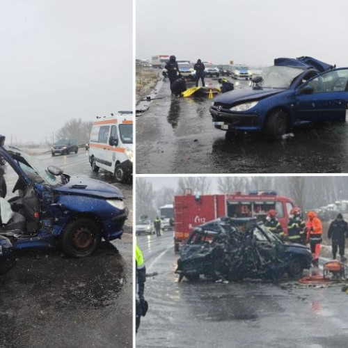 Accident grav pe DN2-E85, lângă Adjud
