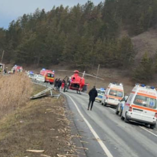Accident rutier grav între Mera și Nădășelu