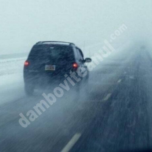 Ceata si polei pe drumurile din mai multe judete ale tarii