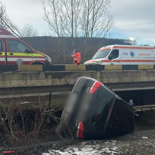 Accident rutier grav pe DN1F-E81, în localitatea Mera