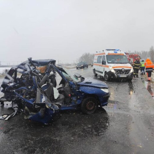 Accident rutier tragic la ieșirea din Adjud, două vieți pierdute