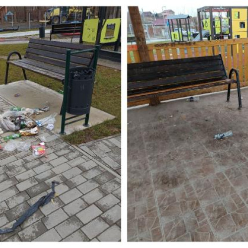 Mizeria din parcul din Campeniș, un apel la responsabilitate