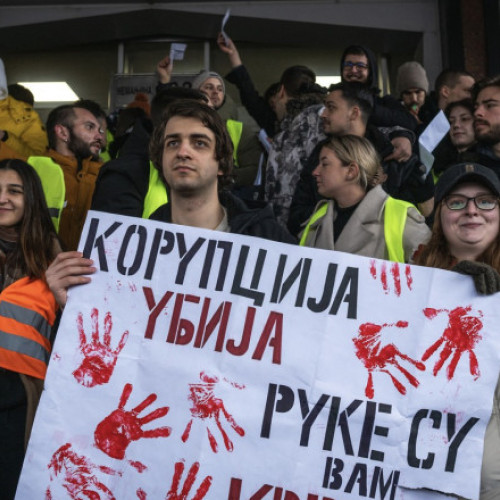 Proteste masive ale studenților în Serbia pentru victimele de la Novi Sad