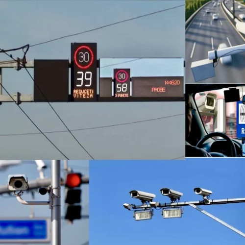 Noi radare fixe montate în 74 de locații