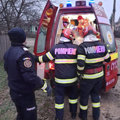 Incendiu fatal în Damideni: un bărbat a murit după ce a fost ars în propria locuință
