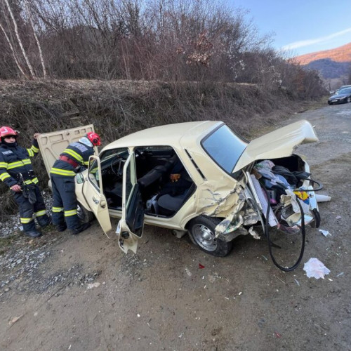 Accident rutier pe drumul Sângeorz-Băi - Ilva Mică