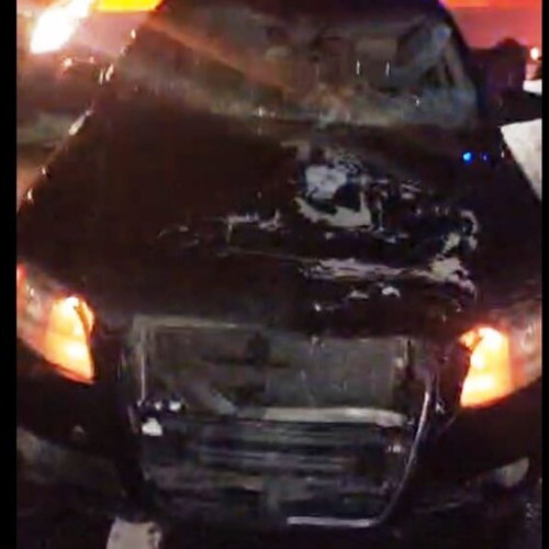 Accident pe DN2 E85: un bărbat lovit de un Audi A4