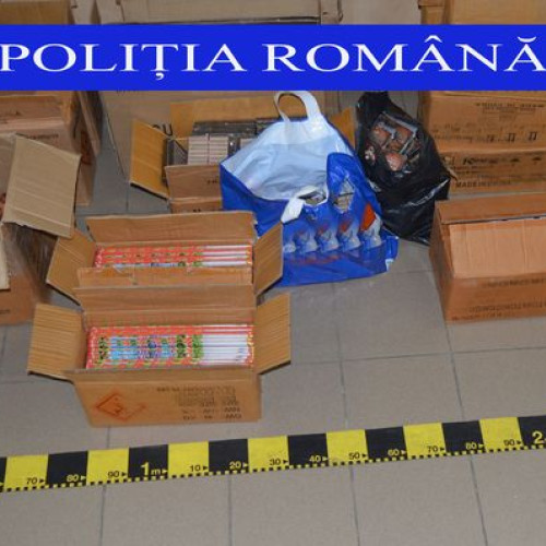 Poliția din Flămânzi a descoperit contrabanda cu articole pirotehnice