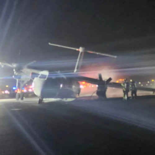 Aterizare ratată în Halifax – o aeronava Air Canada a luat foc