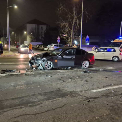 Accident rutier în Alba Iulia, pe Calea Moților