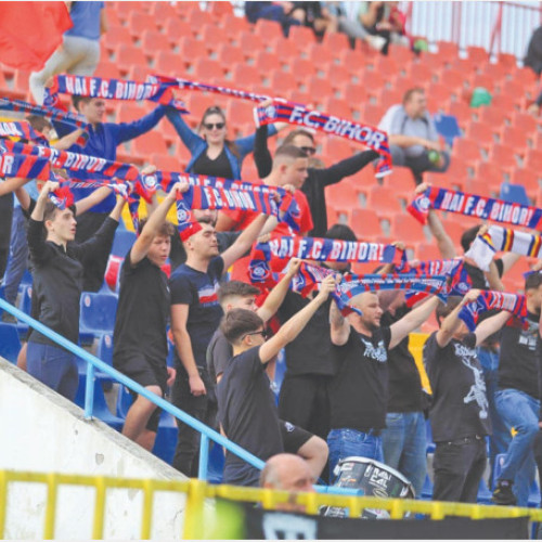 FC Bihor, campionă la asistență în Liga a II-a, deși ocupă locul 15