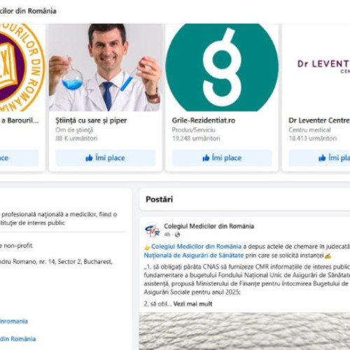 Colegiul Medicilor din România a decis să acționeze în instanță CNAS