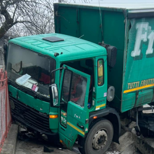 Accident rutier în Aghiresu Fabrici, Cluj
