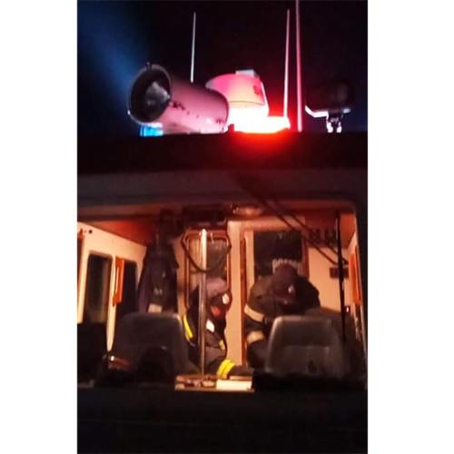Accident naval pe brațul Sfântu Gheorghe: O persoană grav rănită