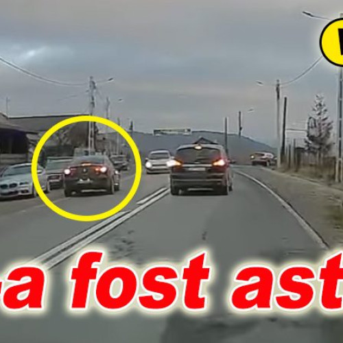 Incident de trafic șocant în Buzău după o depășire periculoasă