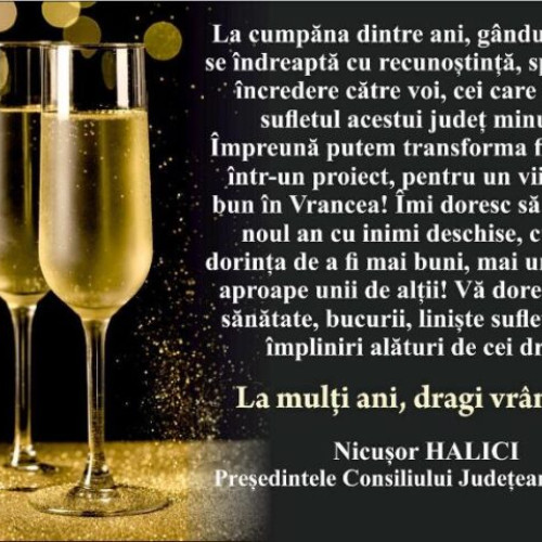 Reflexii de An Nou pentru vranceni