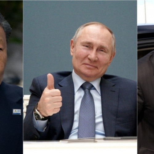 Kim Jong-un și Xi Jinping transmit urări de Anul Nou lui Vladimir Putin