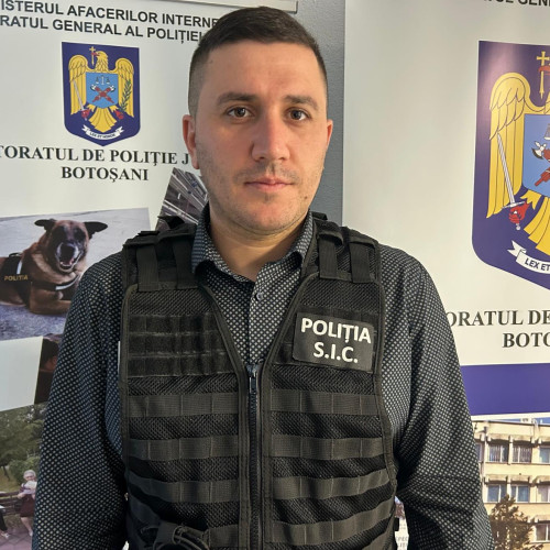Curajul unui polițist a dus la prevenirea unei tentative de furt