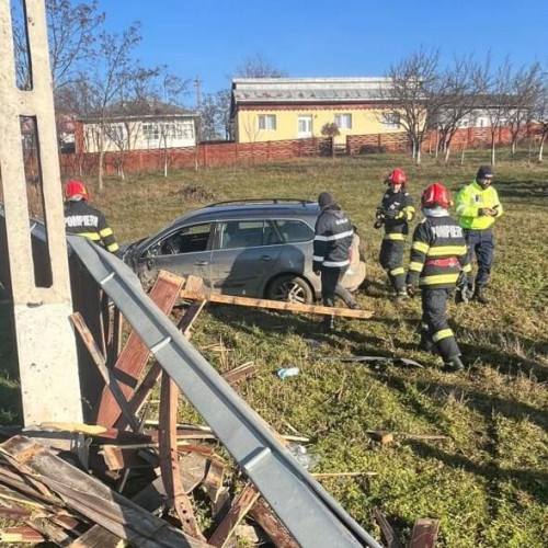Accident rutier în localitatea Havarna: o tânără de 21 de ani a fost rănită