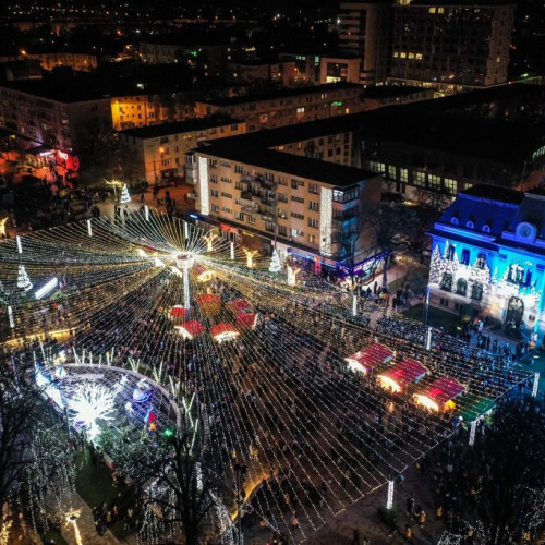 Revelion de neuitat în centrul Piteștiului