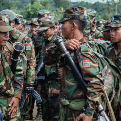 Myanmar, raiul criminalității și al opiului în timpul războiului civil