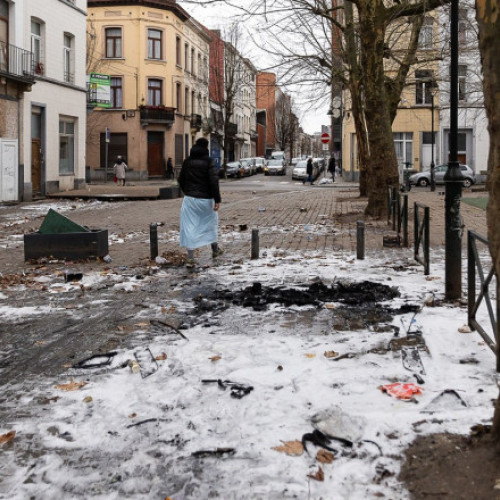 Scene de violență extremă la Bruxelles în noaptea dintre ani