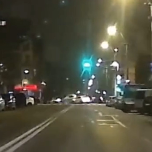 Accident de circulație în noaptea de Revelion la Cluj-Napoca