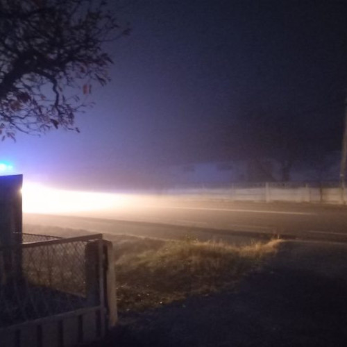 Circulație îngreunată din cauza ceții în mai multe județe din România