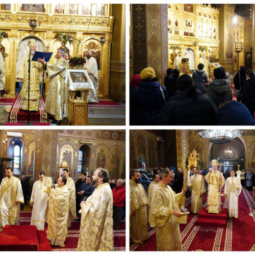 Slujba de Anul Nou la Catedrala din Târgoviște