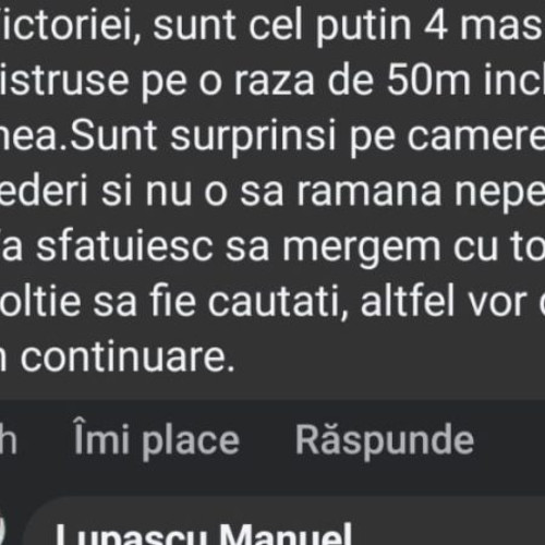 Acte de vandalism în Buzău de Anul Nou