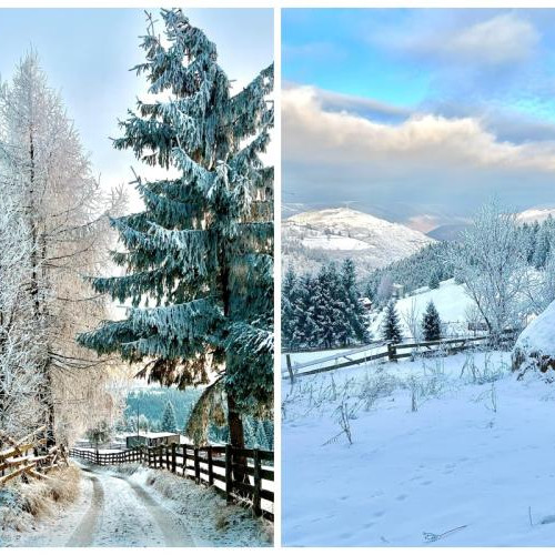 Iarna la Cluj: Peisaje de vis și atenționări meteo