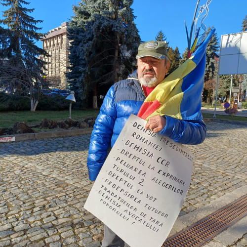 Protest la Botoșani împotriva nemulțumirilor sociale