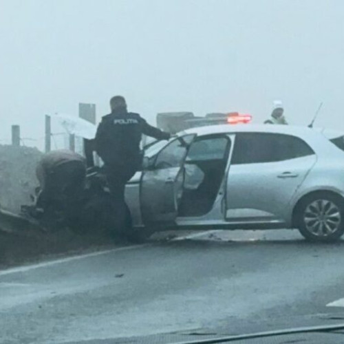 Accident rutier pe DN 24, între Tisita și Tecuci