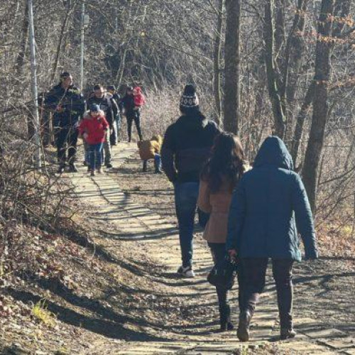 Botoșănenii își caută echilibrul în Pădurea Ipotești