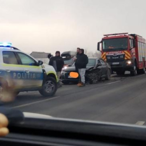 Accident rutier la Gilău, fără victime
