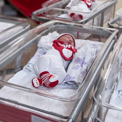 În luna decembrie, 73 de bebeluși au venit pe lume la Maternitatea Arcadia