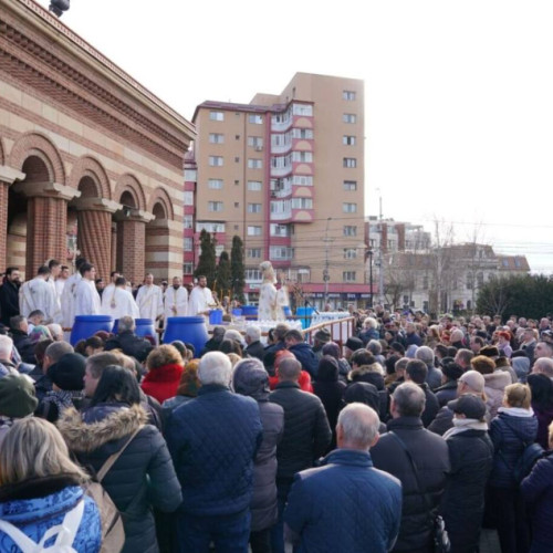 Slujbă specială de Bobotează la Catedrala din Târgoviște