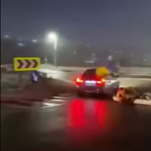 Tânăr amendat și lăsat fără permis pentru un gest macabru de Revelion