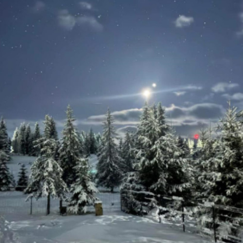 Iarna aduce magie la Cluj cu peisaje de poveste