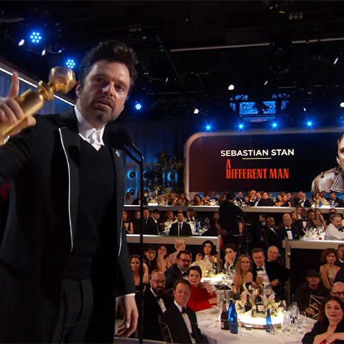 Sebastian Stan, discurs emoționant la Globurile de Aur 2025