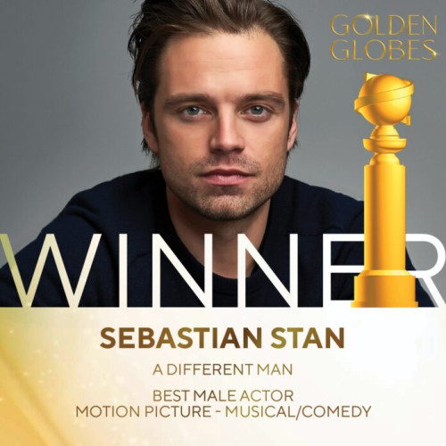 Sebastian Stan câștigă Globul de Aur pentru cel mai bun actor în comedie/musical