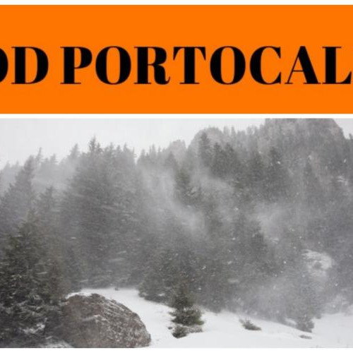 Avertizare de Cod Portocaliu pentru vânt puternic și viscol în zona de munte a Clujului