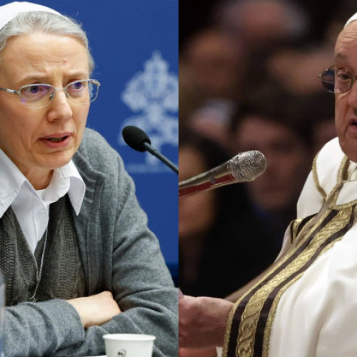 Papa Francisc numește prima femeie prefect în Vatican