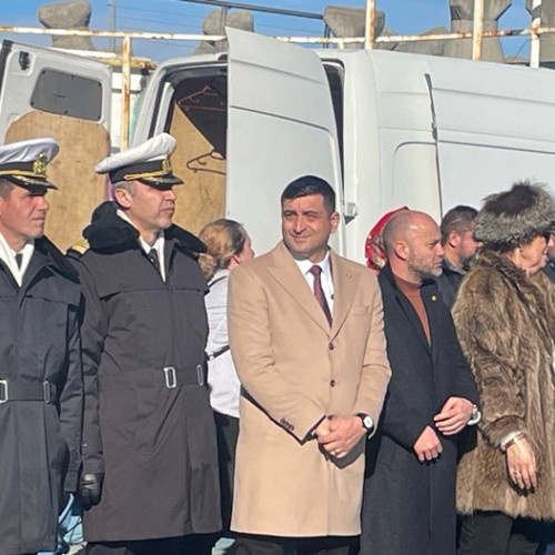 George Simion, întâlnire cu enoriașii la Catedrala din Constanța